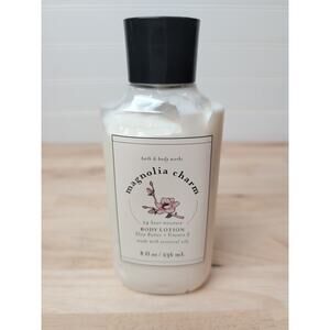 Bath & Body Works MAGNOLIA CHARM Body Lotion 8 oz Used Once Or Twice